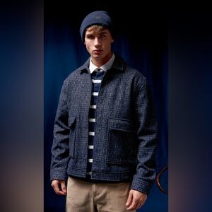 Ben Sherman WOOL BLEND BLOUSON JACKET